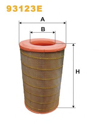 WIX FILTERS 93123e -  Воздушный фильтр